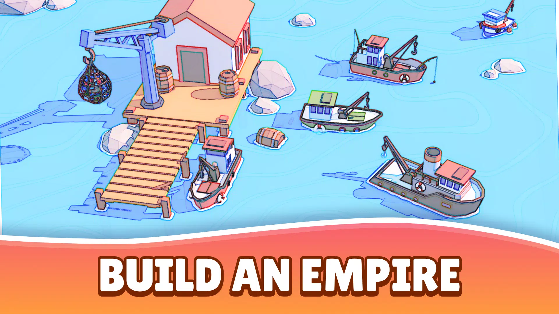 Idle Fish 2: Fishing Tycoon 스크린샷 1