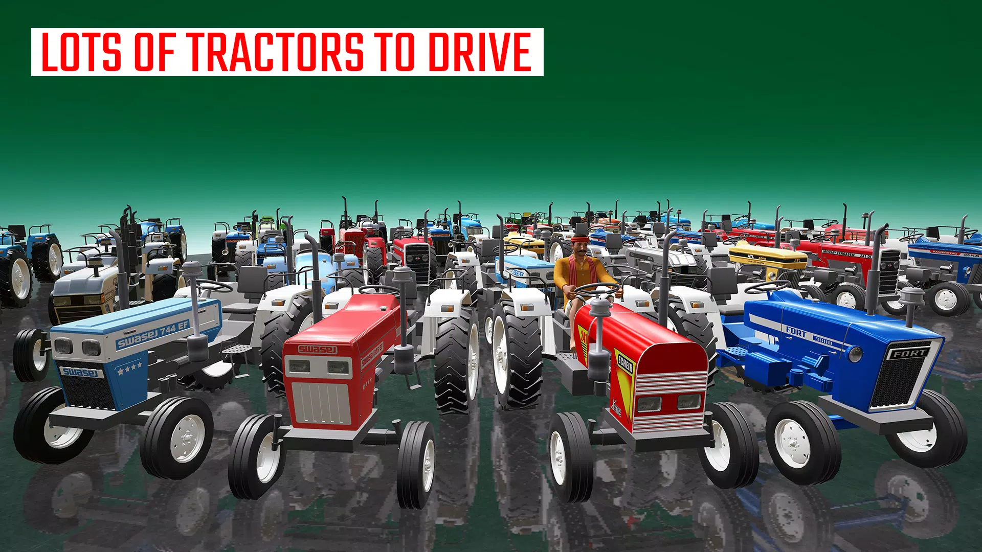 Indian Tractor PRO Simulation Capture d’écran 1