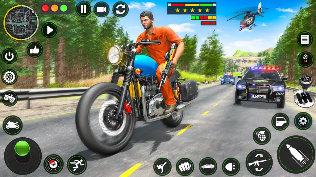 US Police Prison Escape Games Captura de tela 4