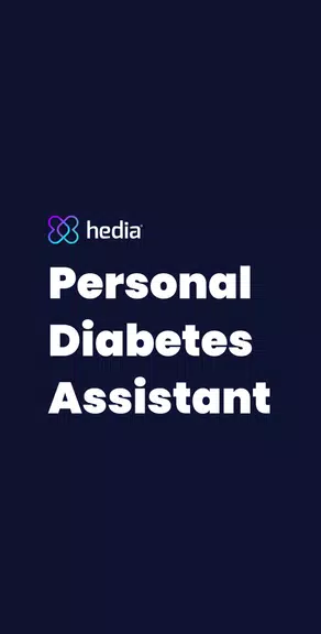 Hedia Diabetes Assistant Скриншот 1