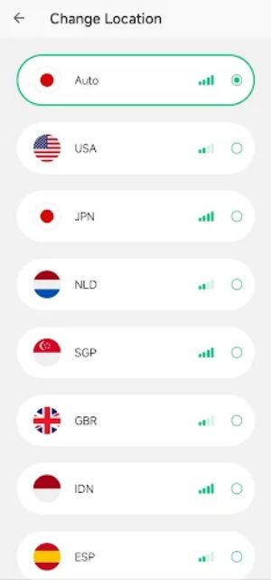 Xlnt VPN - Secure Proxy Zrzut ekranu 3
