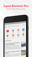 Japan VPN Browser Pro 스크린샷 2