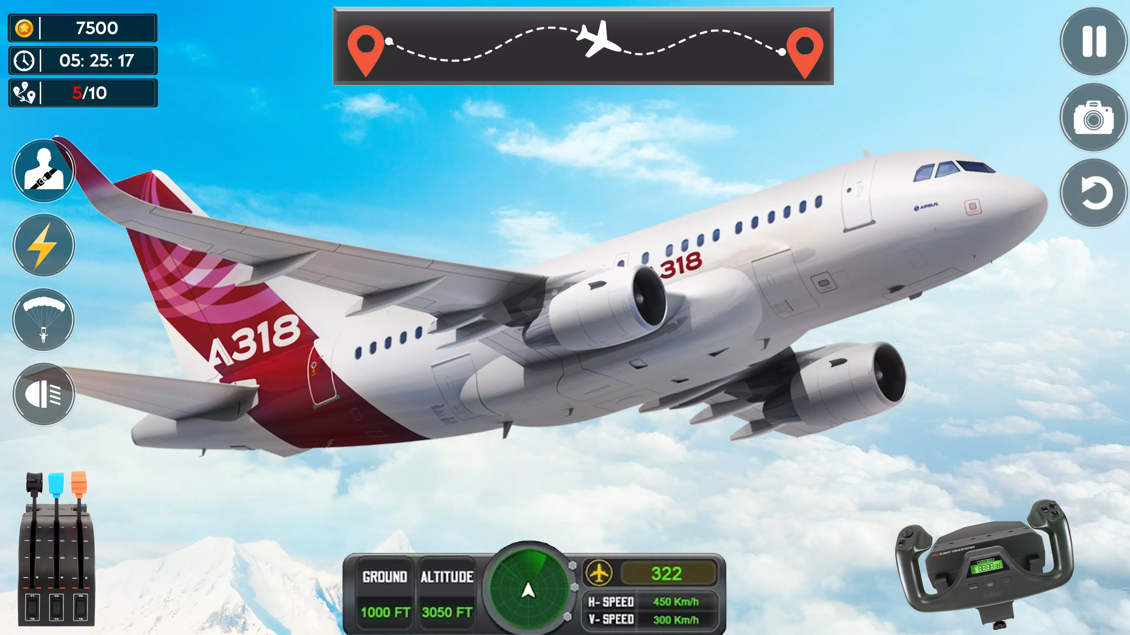 Airplane Flight Simulator 2023 Captura de pantalla 4