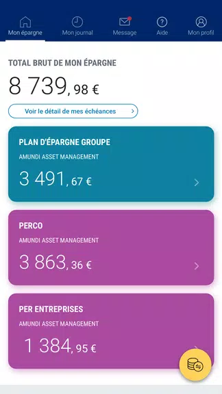 Mon Epargne Captura de tela 1
