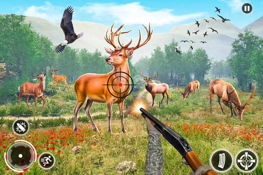 Super Dino Hunting Zoo Games Captura de tela 2