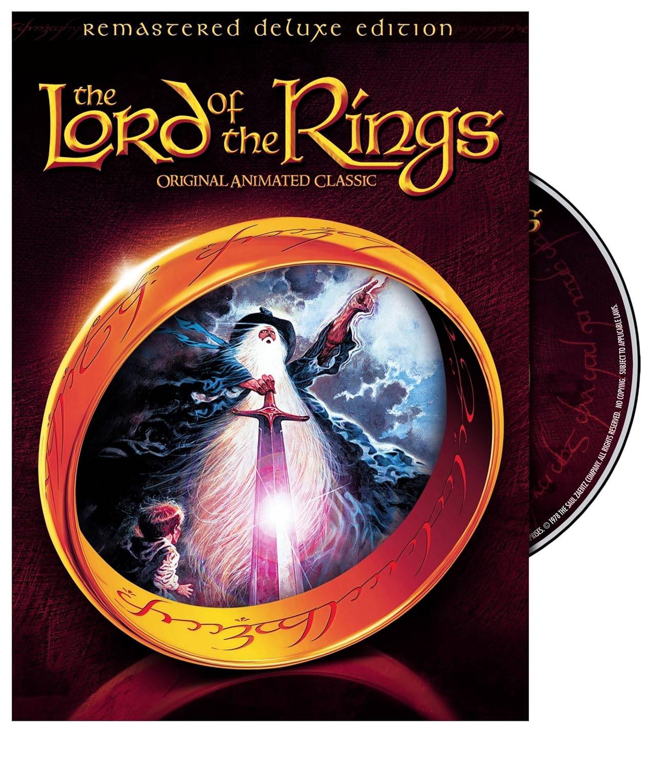 1978 Lord of the Rings Animated Film Now $ 5 na Amazon