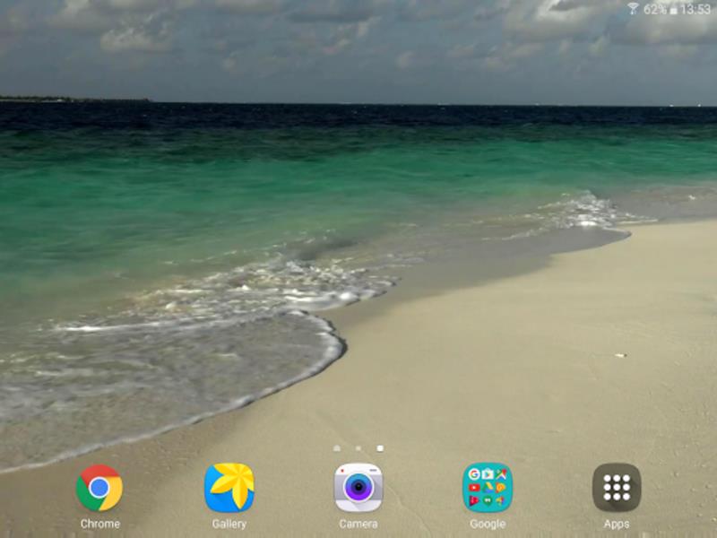 Schermata Tropical Beach Live Wallpaper 1