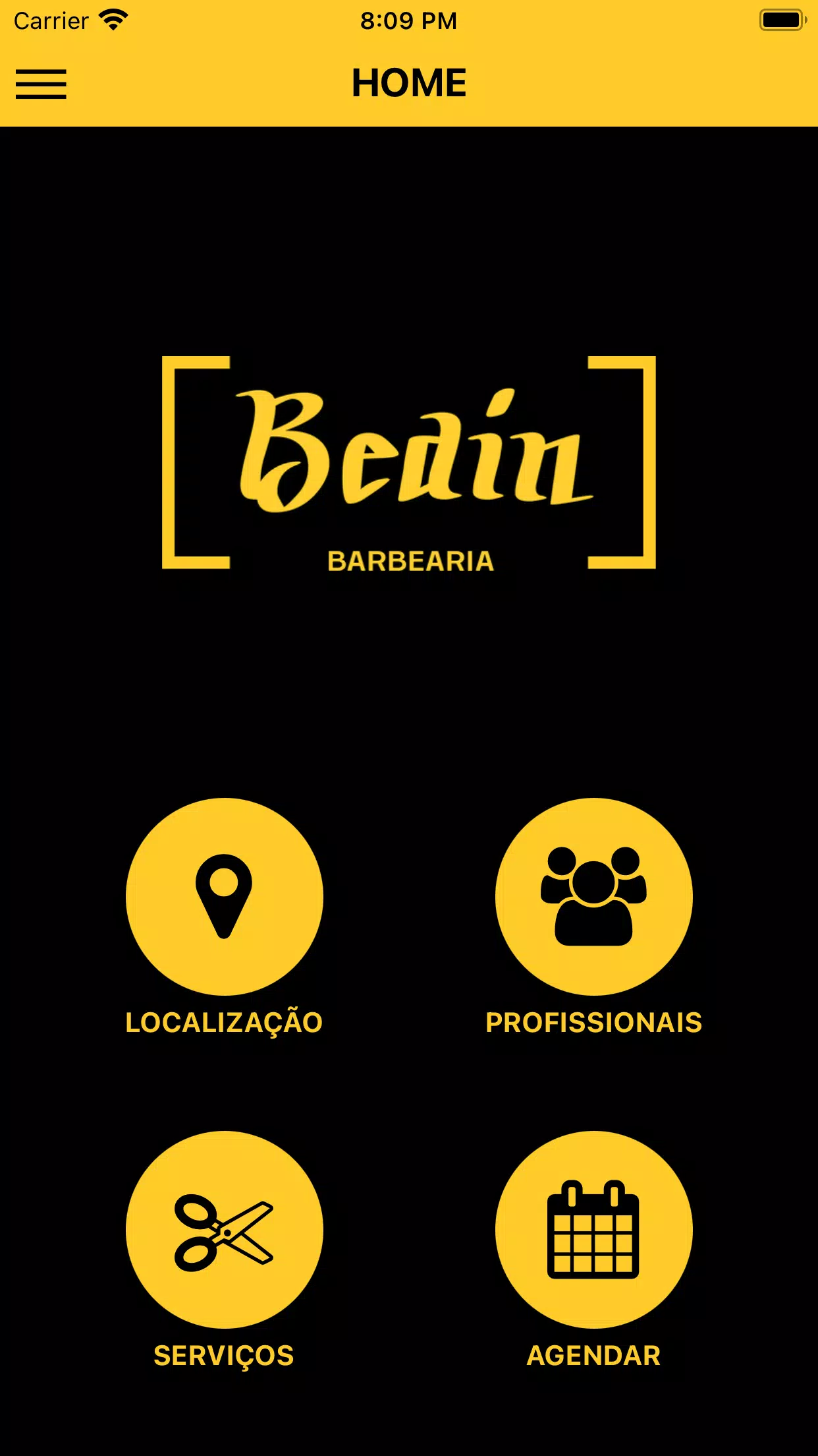 Bedin Barbearia Captura de pantalla 1