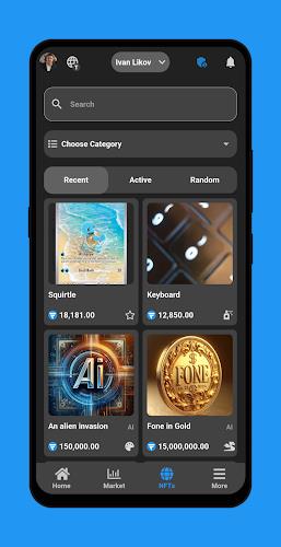 Fone Network AI, Earning, NFTs Скриншот 4