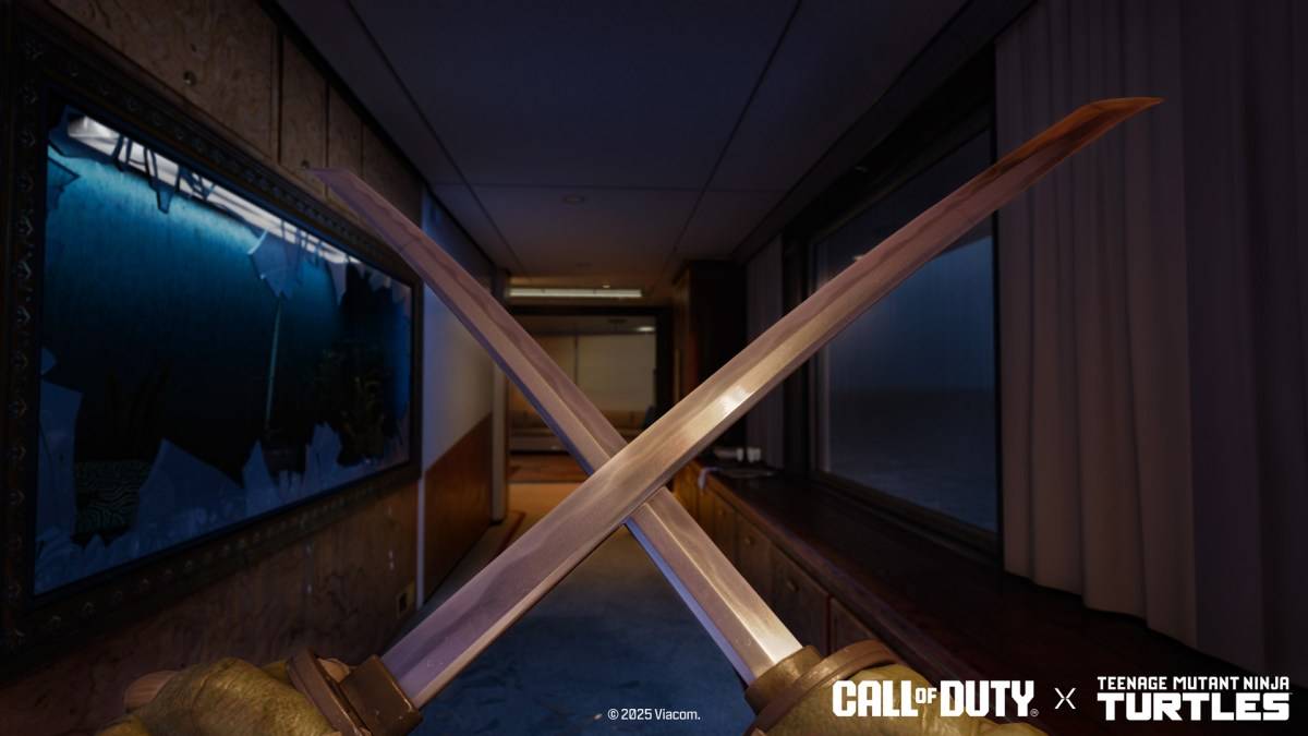 Katanas em Black Ops 6 como parte de um artigo sobre armas TMNT.