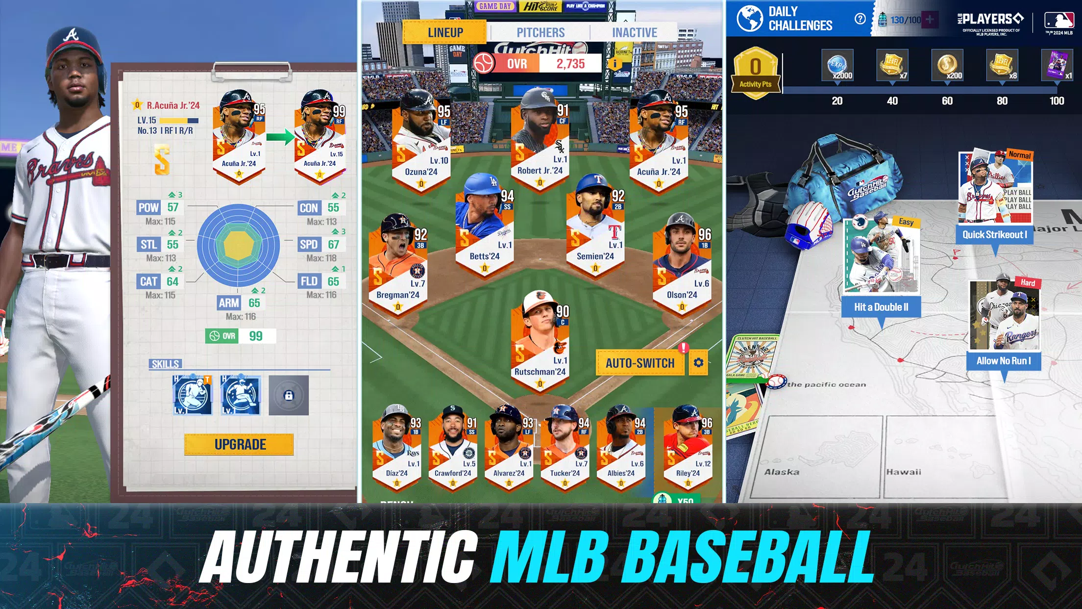 MLB Clutch Hit Baseball 2024 スクリーンショット 1