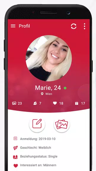 Österreich Chat und Dating Capture d’écran 4