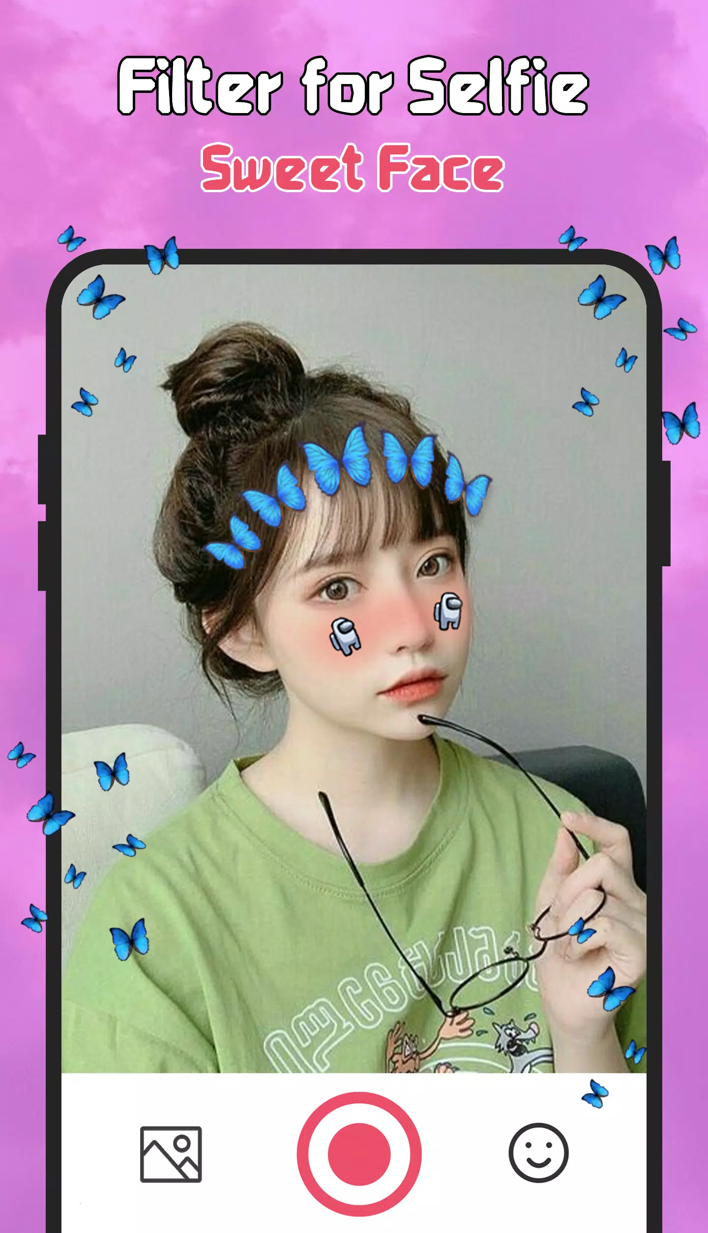 Filter for Selfie - Sweet Face Скриншот 3