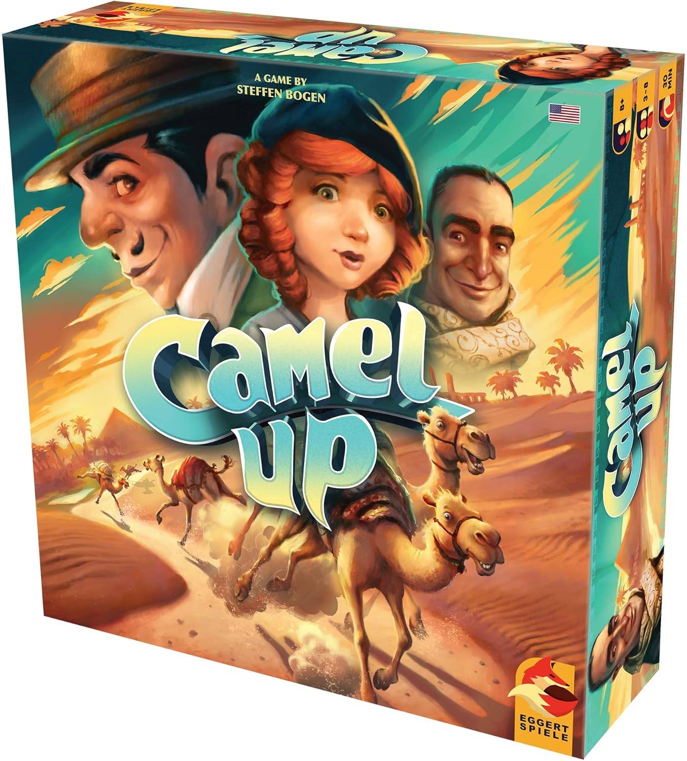 Camel Up, ein lustiges Wettbrettspiel, ist jetzt im Verkauf angeboten