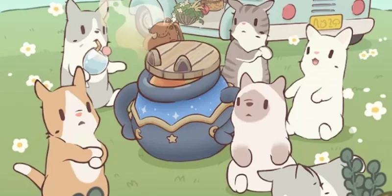 “猫与汤：魔术食谱 - 令人兴奋的新衍生产品即将到来！”