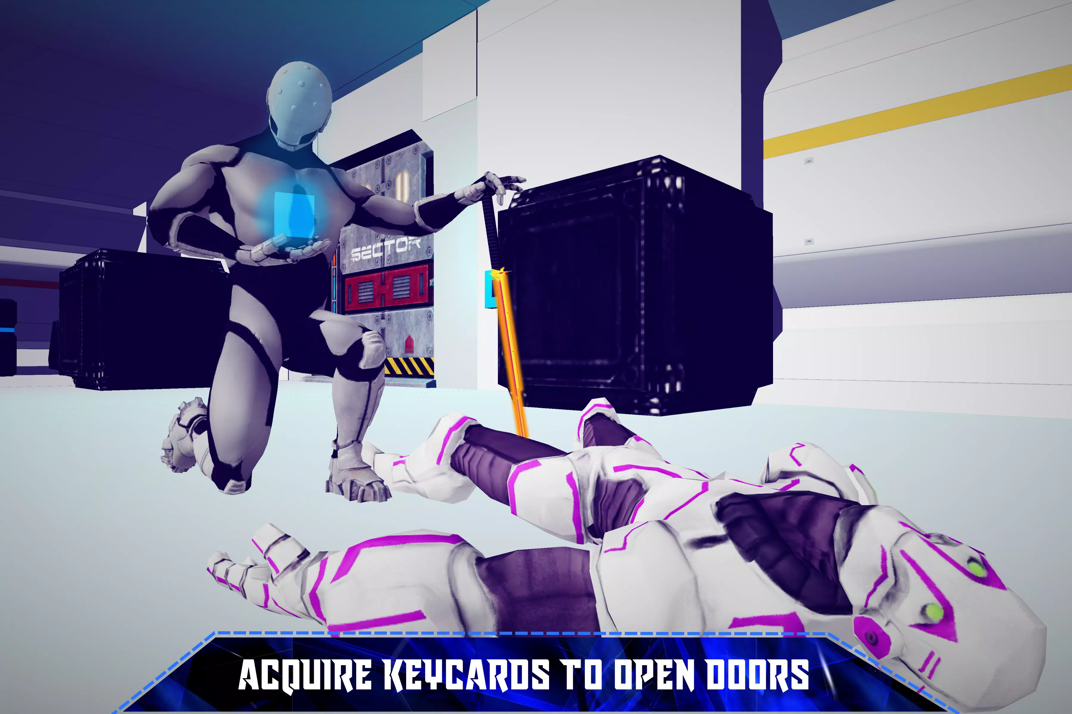 Escape Robot Facility: 3D Cosmic Galaxy 스크린샷 4