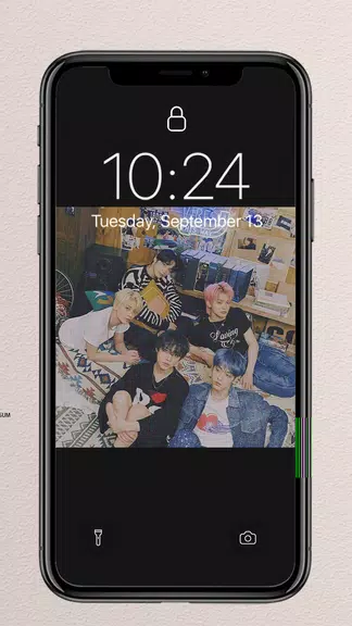 TXT Wallpaper & HD Photo Captura de tela 4