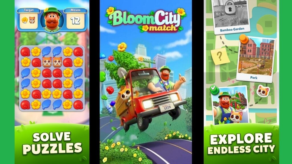 Android welcomes Rovio's Bloom City Match