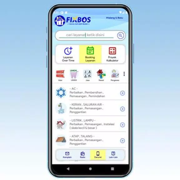 FixBos - Segala Perbaikan Скриншот 2