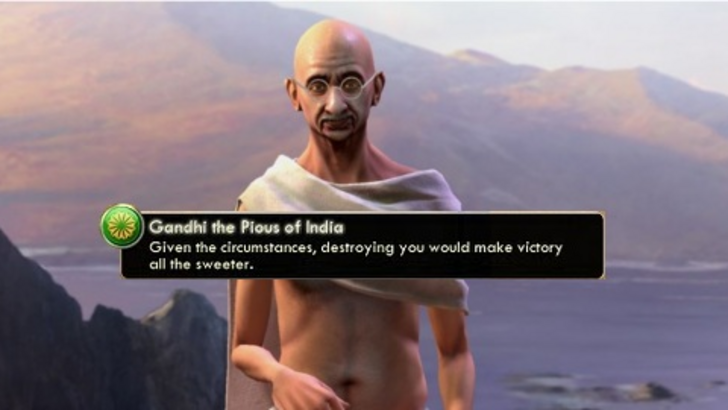 Civ 7不会让Gandhi去核能，但是他曾经吗？