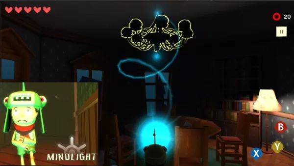 MindLight: New Android Neurofeedback Game with Horror Survival Theme