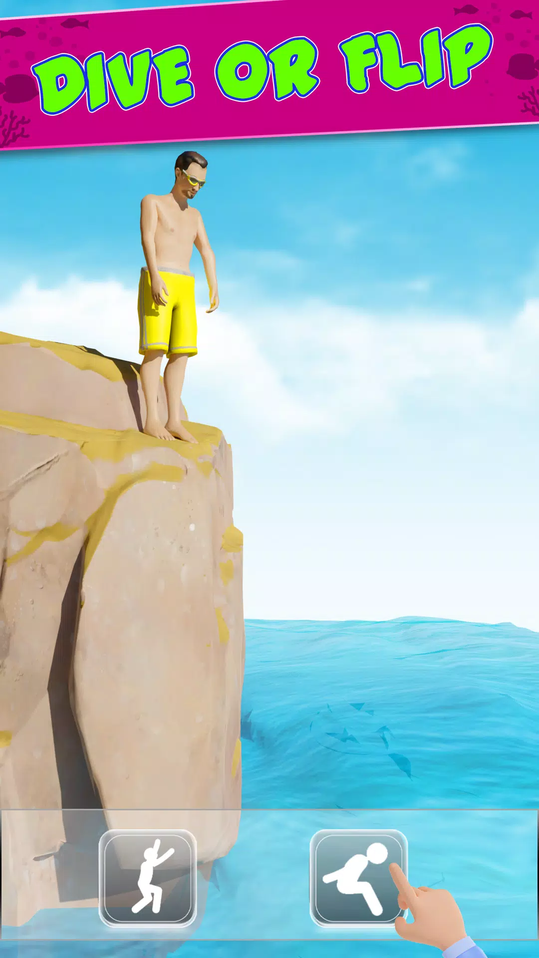 Cliff Flip Diving 3D Flip Capture d’écran 4