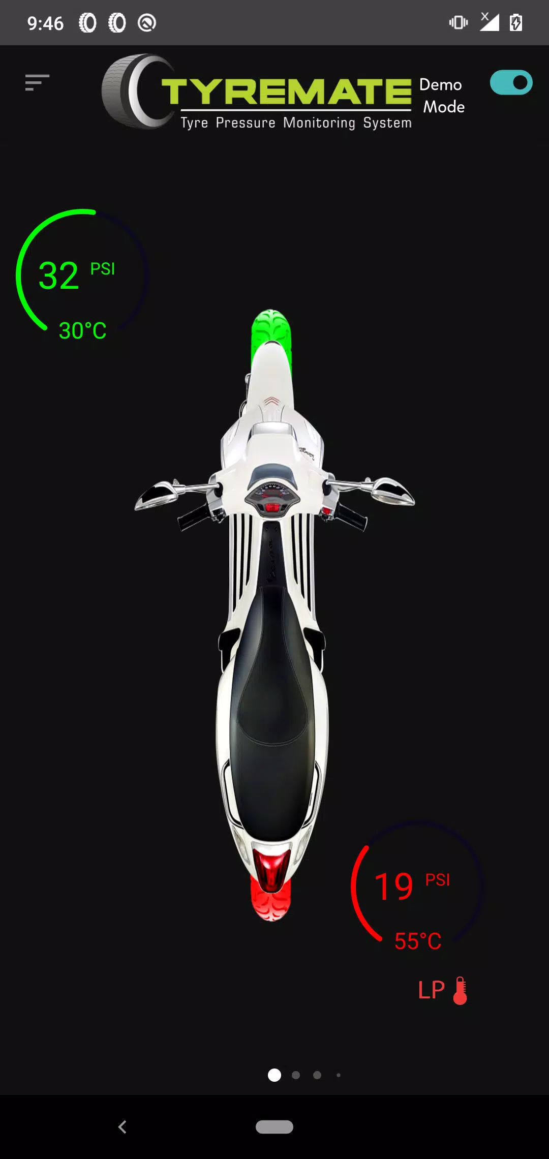 Tyremate TPMS for 2 wheelers 스크린샷 3