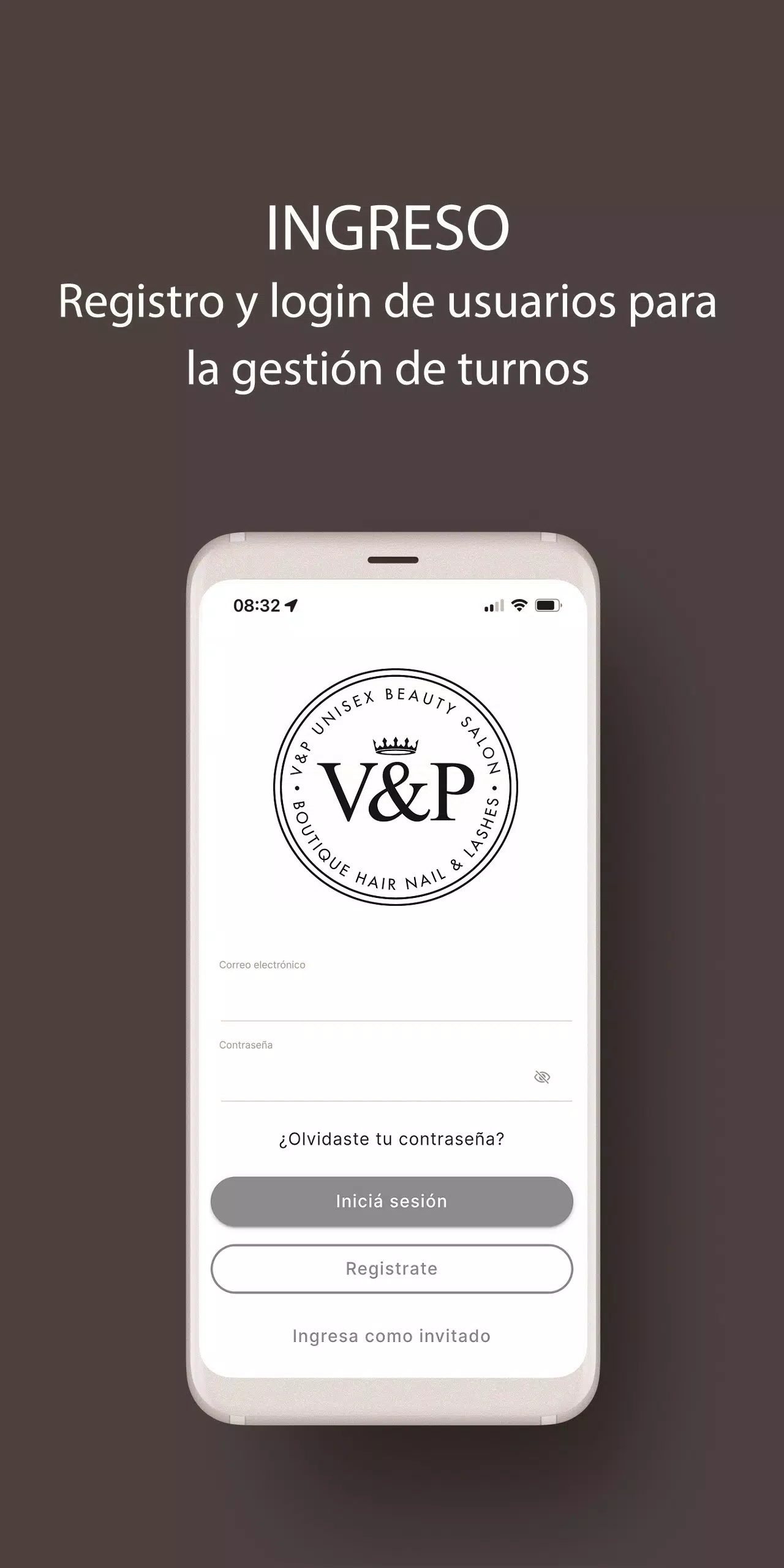 V&P Beauty Salon Turnos ภาพหน้าจอ 1