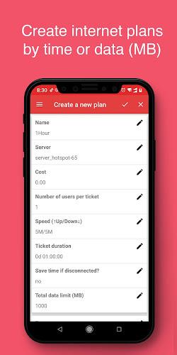 MikroTicket - sell your WiFi Screenshot 3