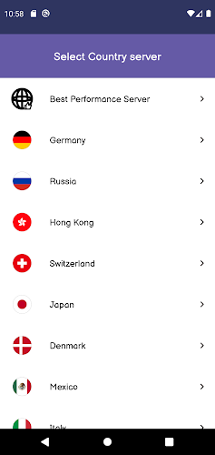 Schermata Hen VPN: Fast, Secured Proxy 1