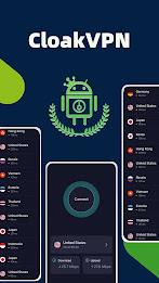 CloakVPN: Unlimited Secure VPN應用截圖第1張