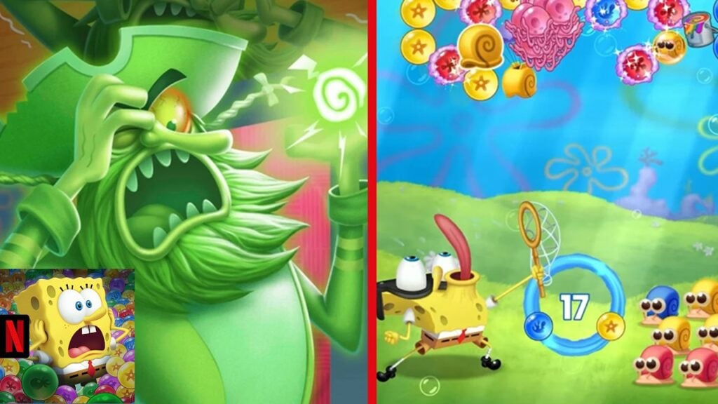 Netflix wprowadza rejestrację wstępną dla SpongeBob Bubble Pop