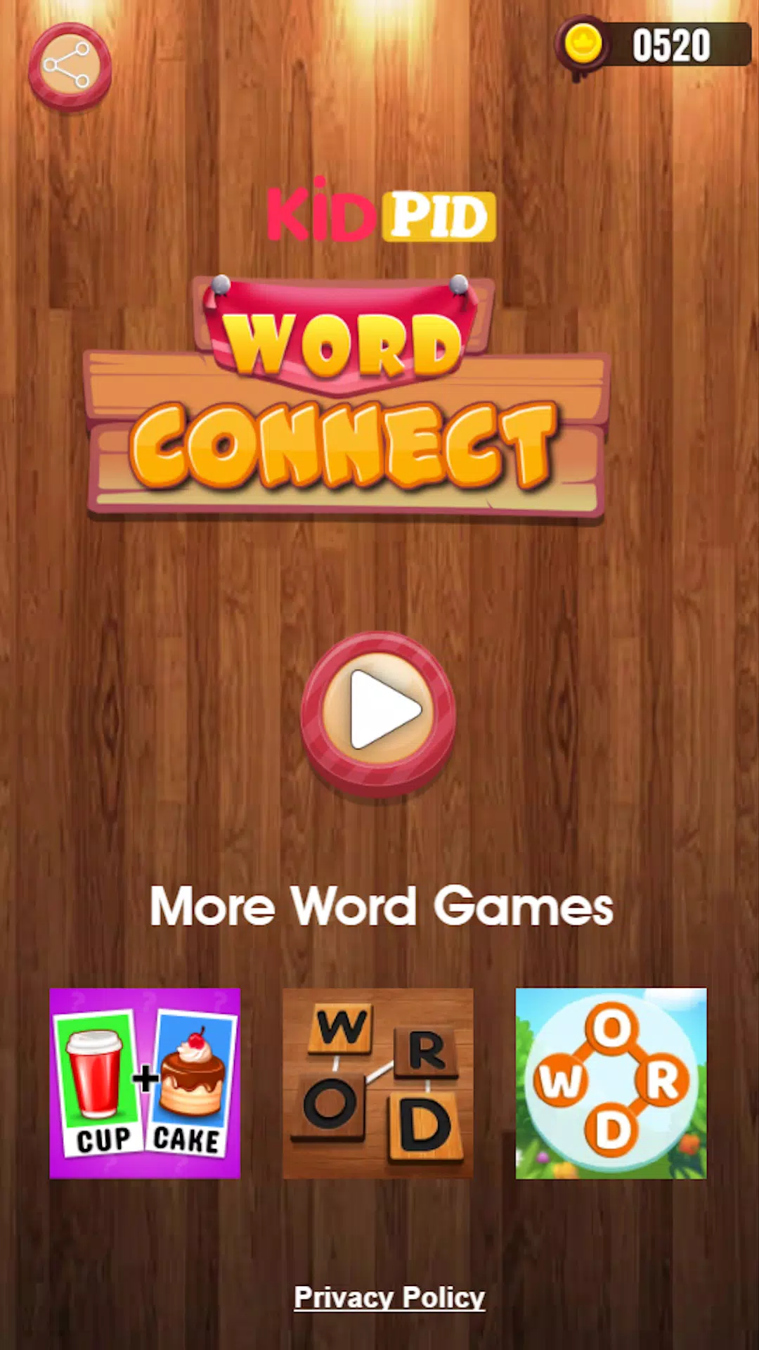 Kidpid Word Connect Captura de tela 2