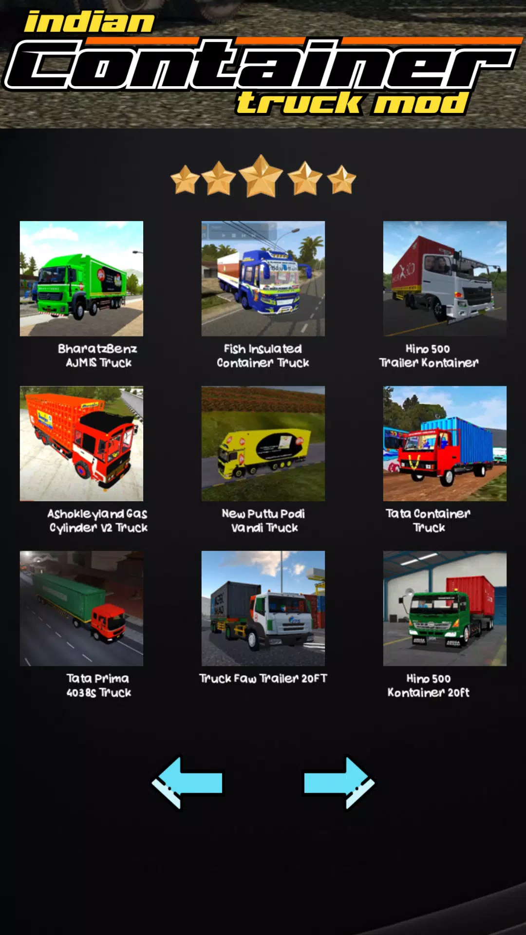 Indian Container Truck Mod 스크린샷 3
