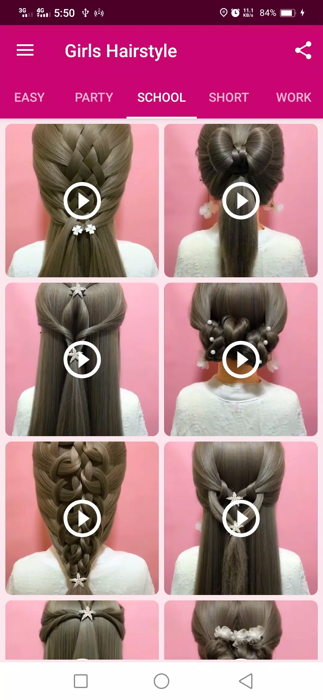 Girls Hairstyle Скриншот 3