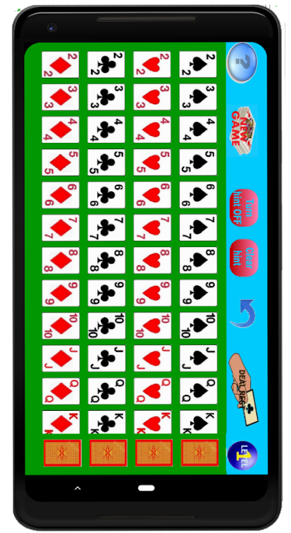 Differerent Solitaire game Ekran Görüntüsü 2