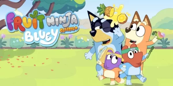 Bluey Teams Up with Fruit Ninja Classic+