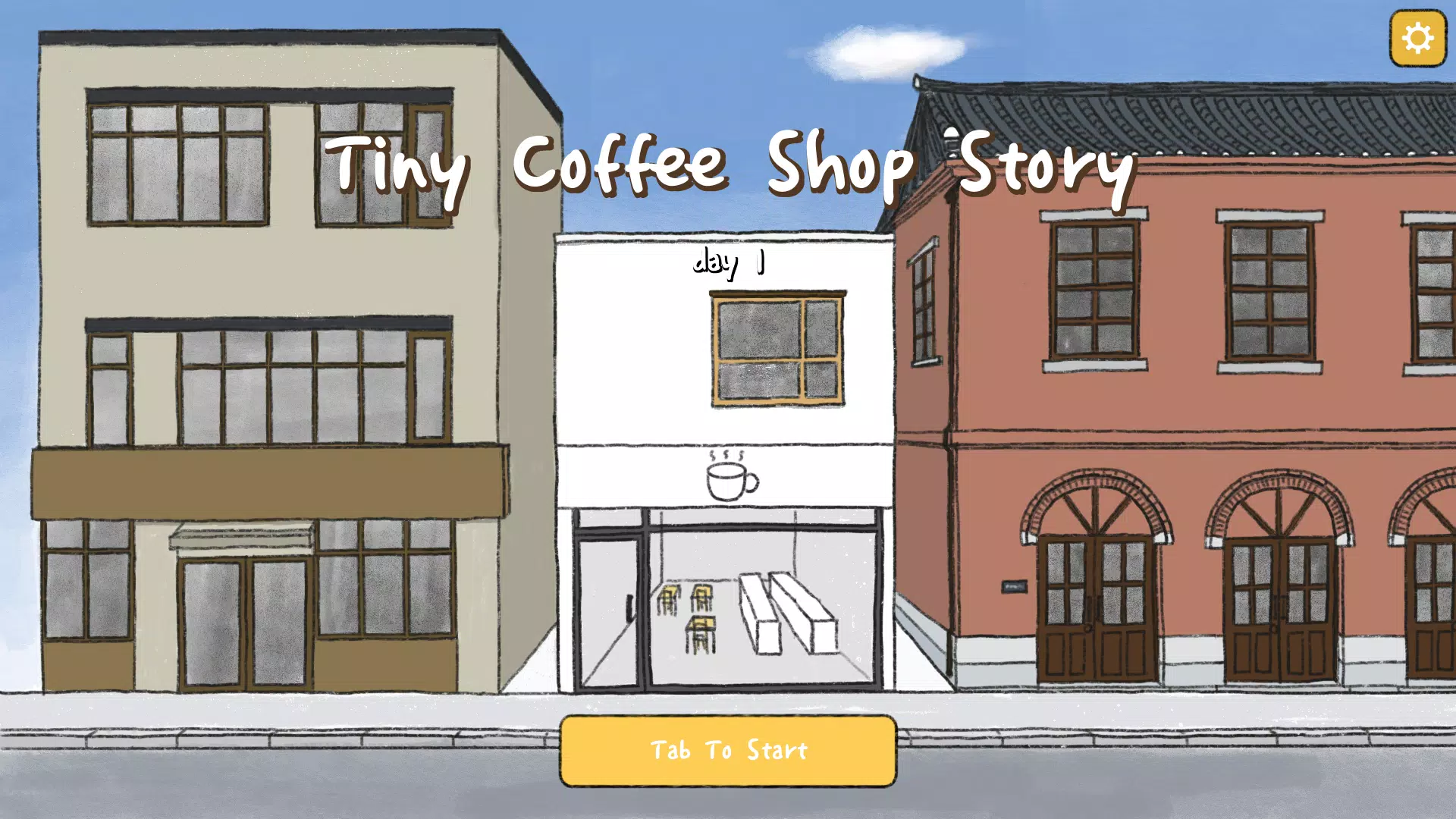 Tiny Coffee Shop Story Captura de pantalla 1