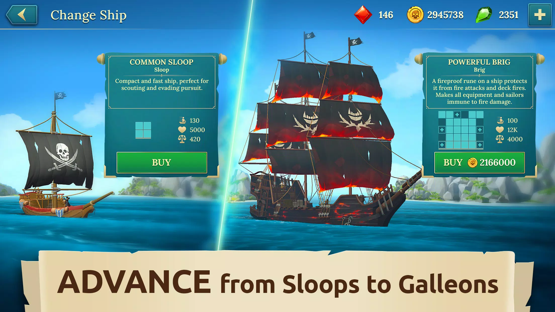 Pirate Ships・Build and Fight Capture d’écran 3