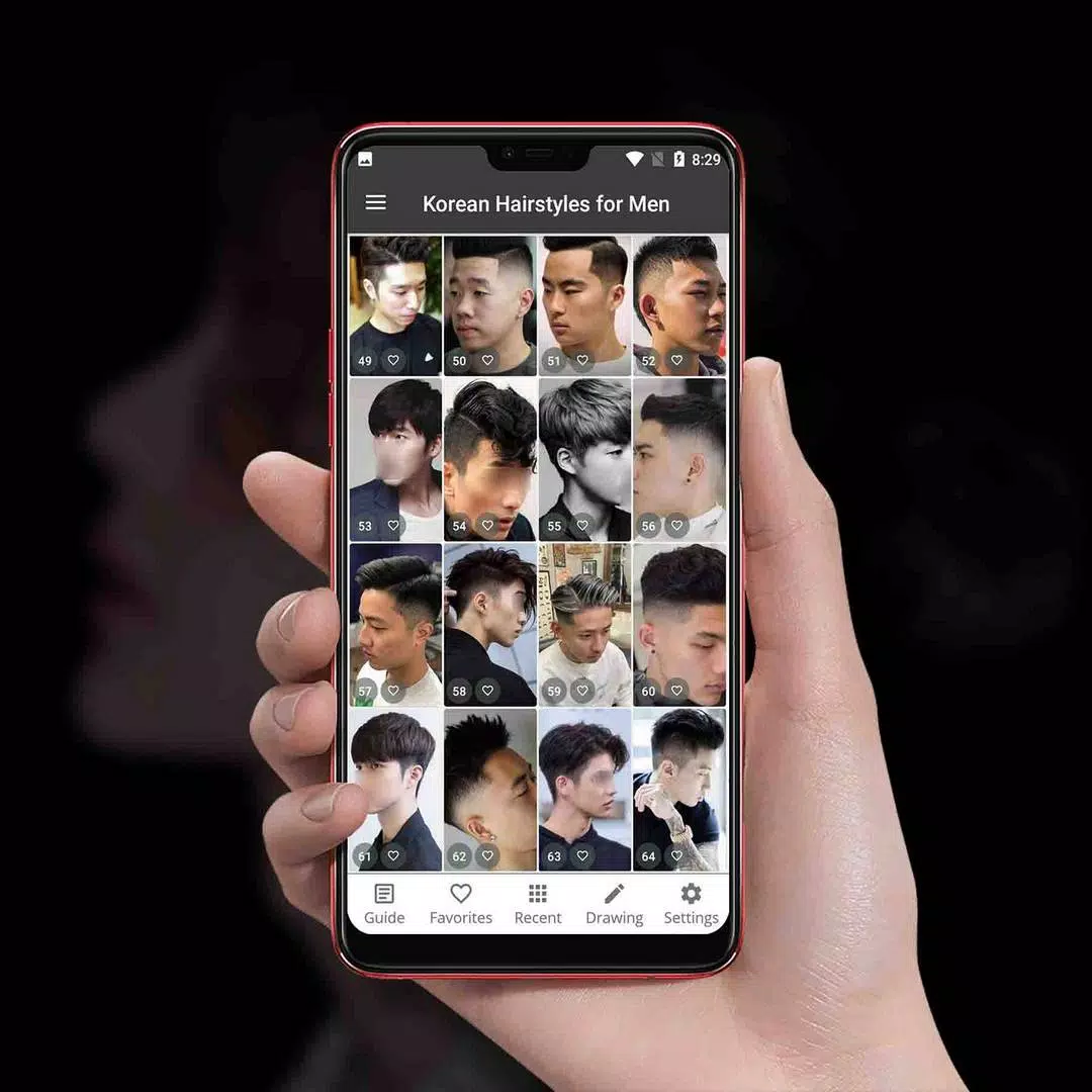 Korean Hairstyles for Men スクリーンショット 3