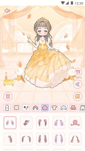 Cute live star:dress up avatar Zrzut ekranu 3