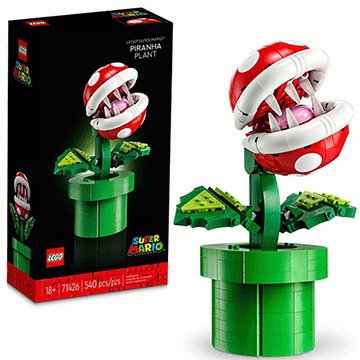 Makatipid ng 20% ​​mula sa Lego Super Mario Piranha Plant