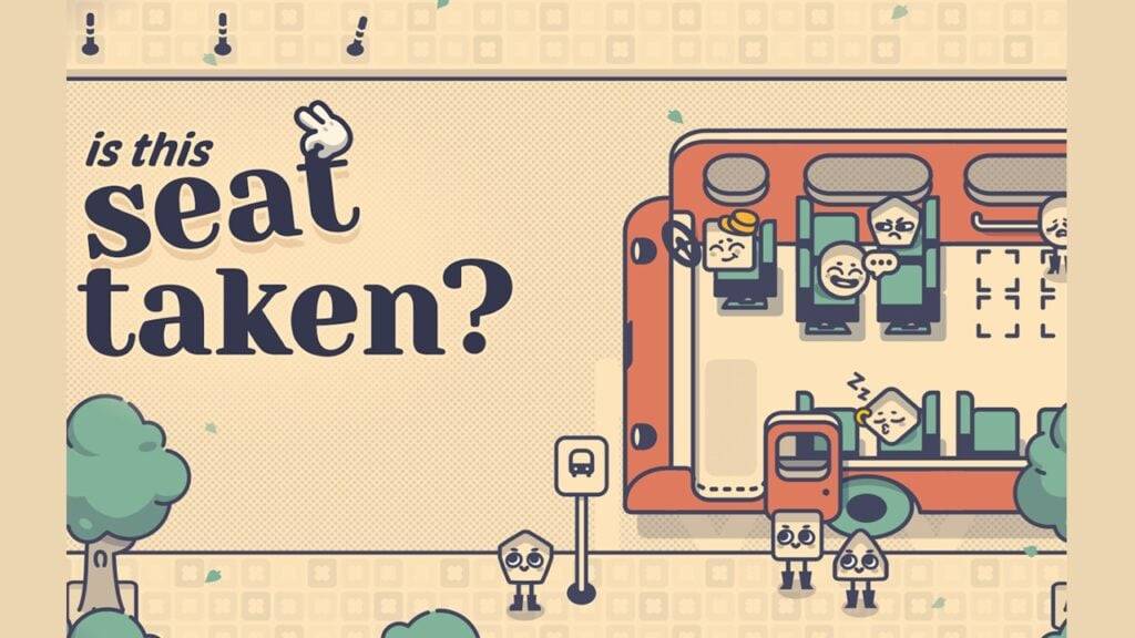この席は空いていますか？モバイルにやってくる今後の陽気なパズルです