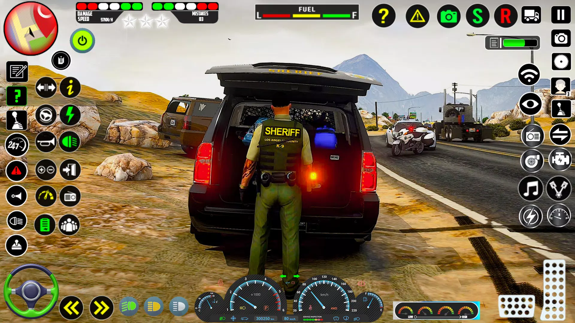 Real Police Chase Simulator 3d Capture d’écran 2