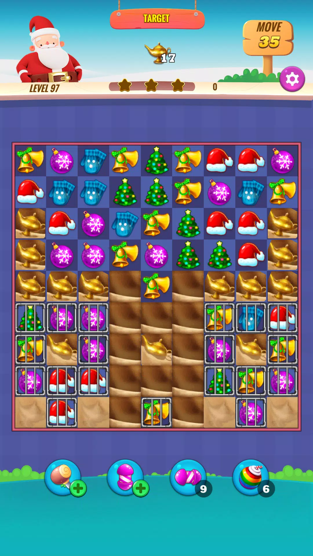 Christmas NewYear Match Game Capture d’écran 4