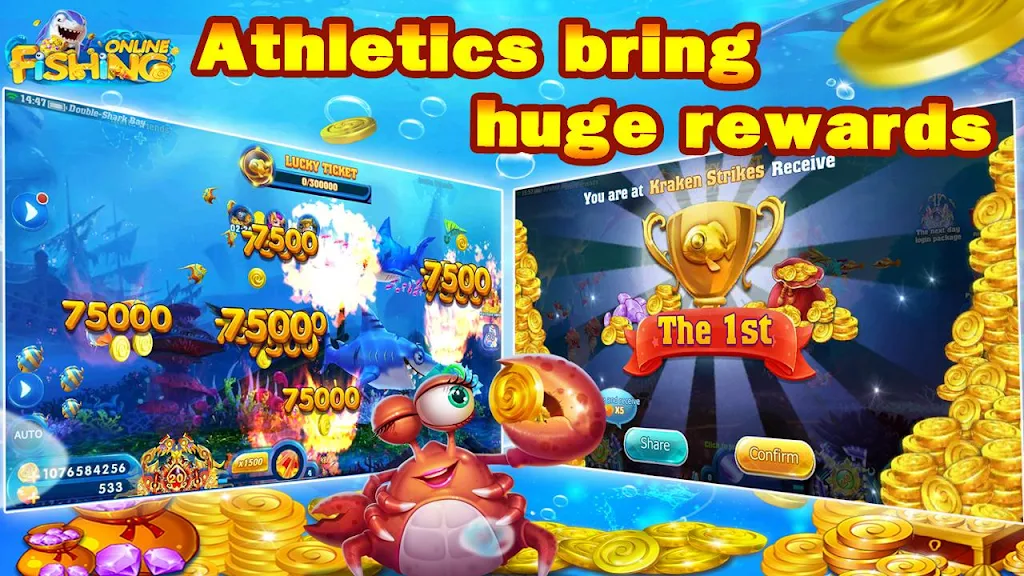 Fishing Online: Classic fish machine, free game Captura de pantalla 4