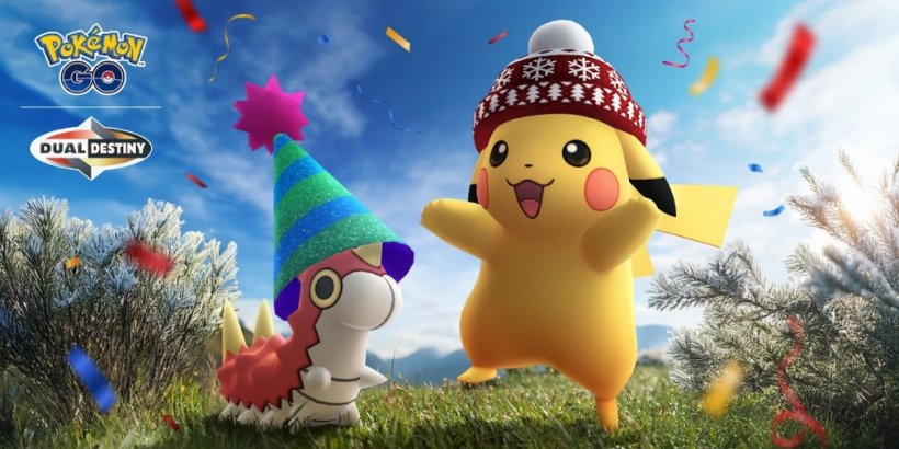 與PokémonGo的新年盛會一起慶祝這一年