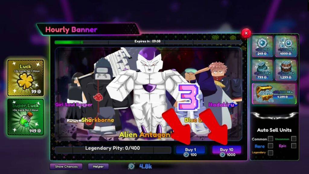 Cách triệu tập các đơn vị trong anime tự động cờ vua