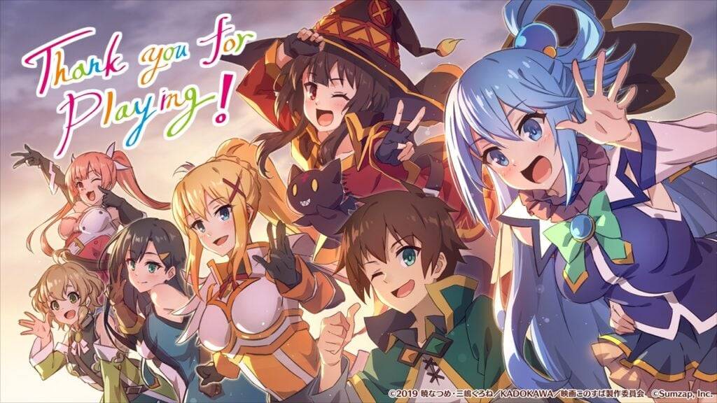 Konosuba Global：服务器关闭，离线未来不清楚