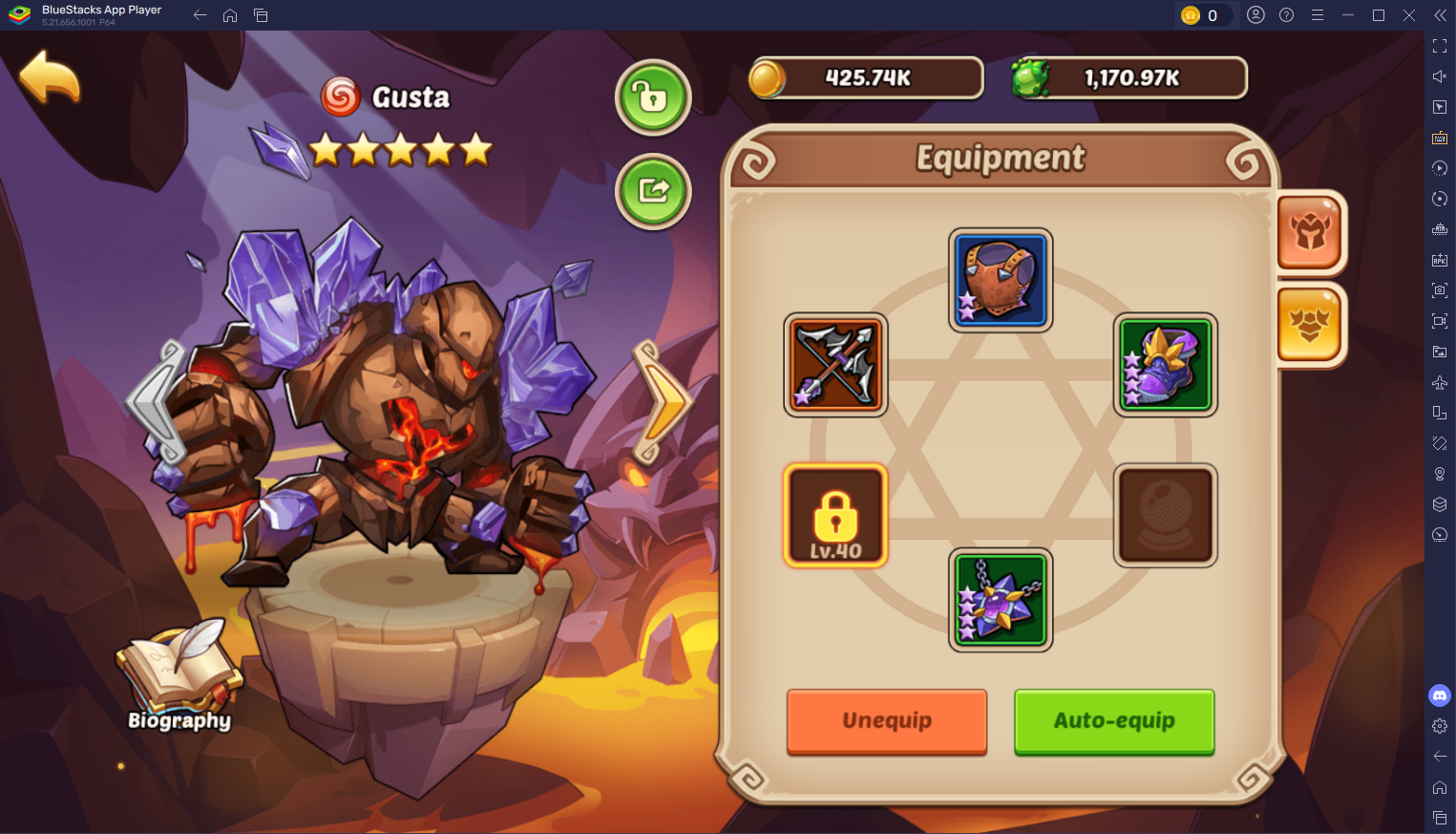 Руководство по передаче Geeres Heroes: оборудование, сокровища, артефакты подробно